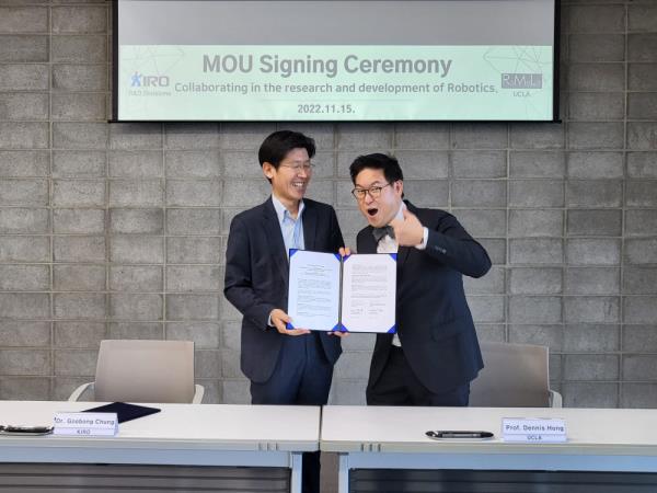 ѱκտ-RoMeLa of UCLA,  MOU ü 